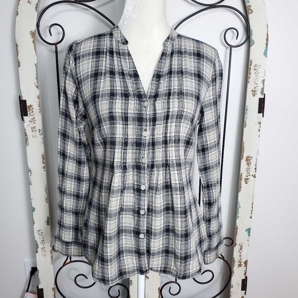 Converse Button Down Shirt Medium - image 1